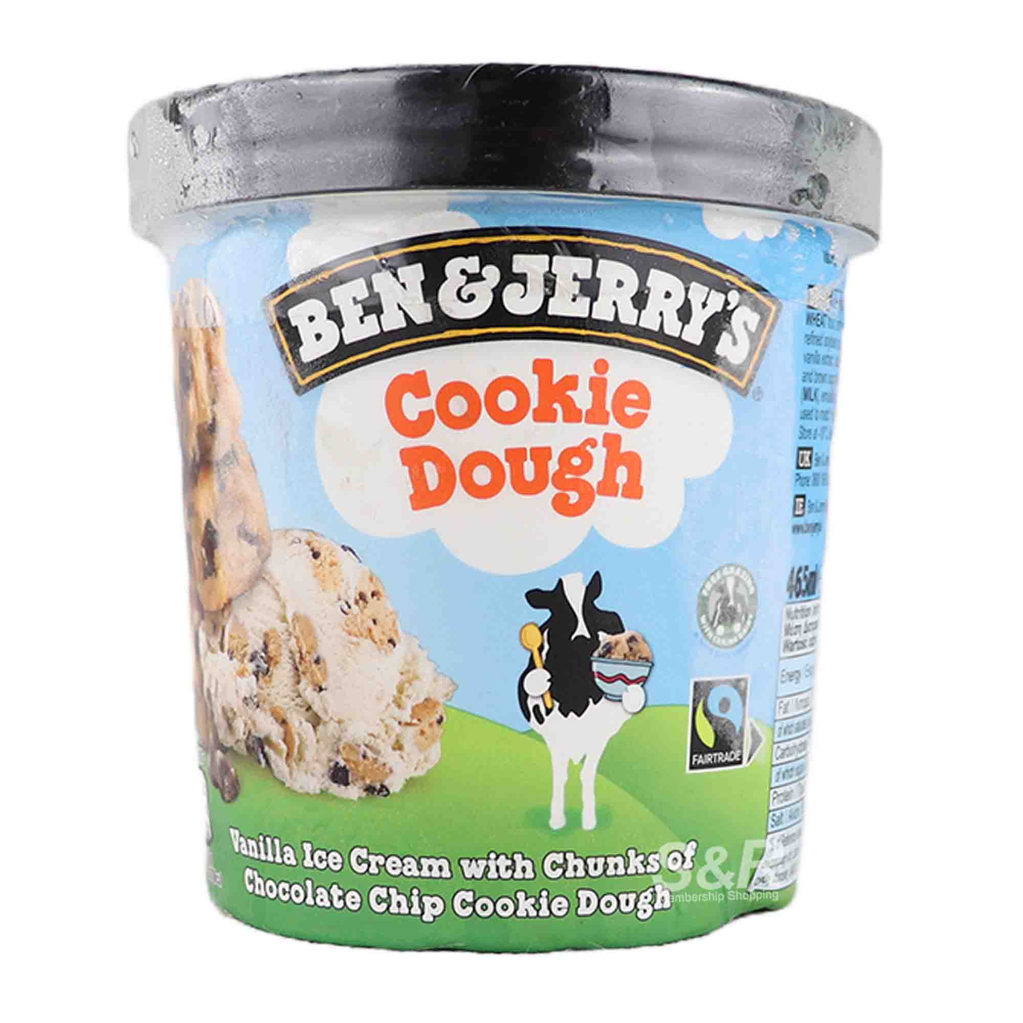 Ben & Jerry's Cookie Dough Ice Cream 465mL